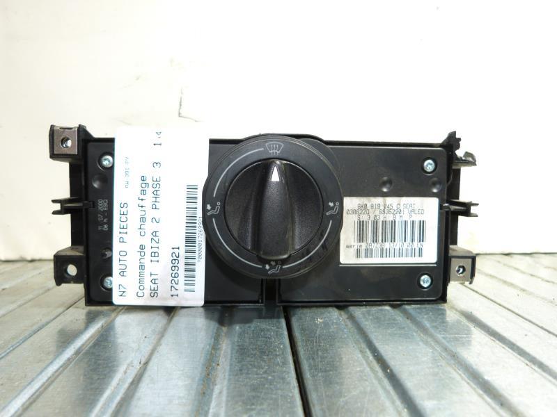 Commande chauffage SEAT IBIZA 2 PHASE 3 Essence - 1