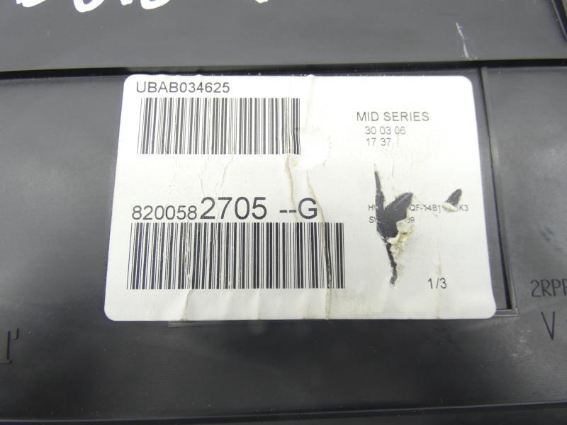 Compteur RENAULT CLIO 3 PHASE 1 Diesel - 1