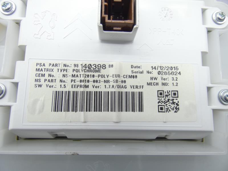 Compteur PEUGEOT 208 1 PHASE 2 Diesel - 1
