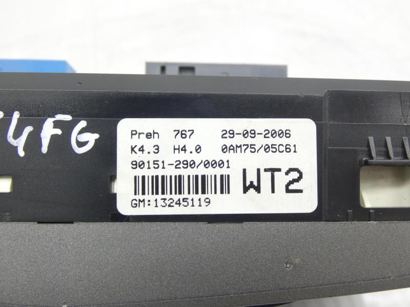 Commande chauffage OPEL ZAFIRA B PHASE 1 Diesel - 1