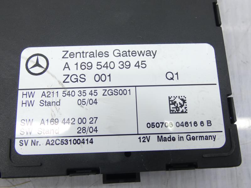 Boitier de centralisation MERCEDES CLASSE A 169 PHASE 1 Diesel - 1