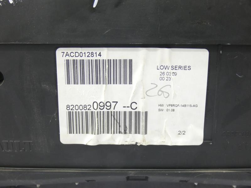 Compteur RENAULT CLIO 3 PHASE 1 Diesel - 1
