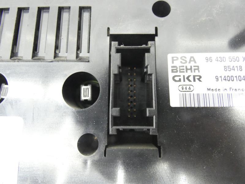 Commande chauffage PEUGEOT 206 PHASE 1 BREAK Diesel - 1