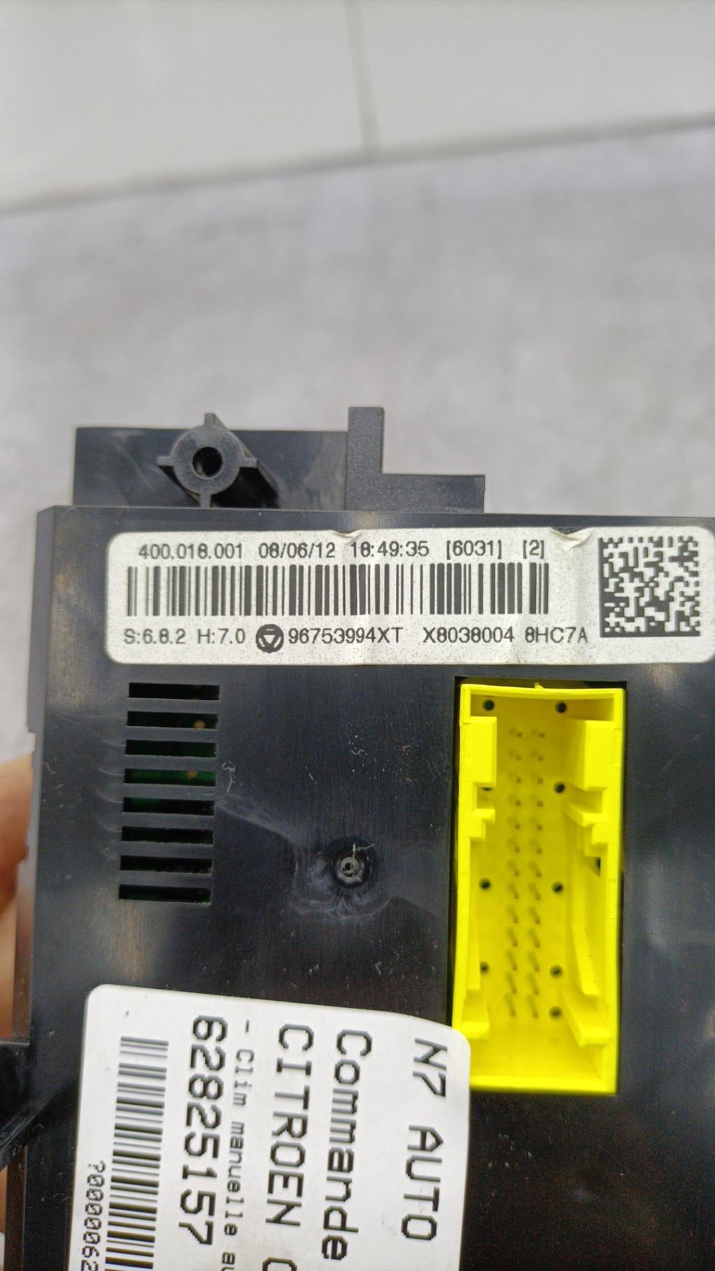 Commande chauffage CITROEN C3 2 PHASE 1 Essence - 1