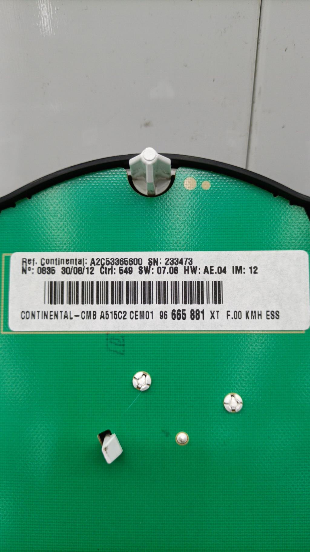 Compteur CITROEN C3 2 PHASE 1 Essence - 1