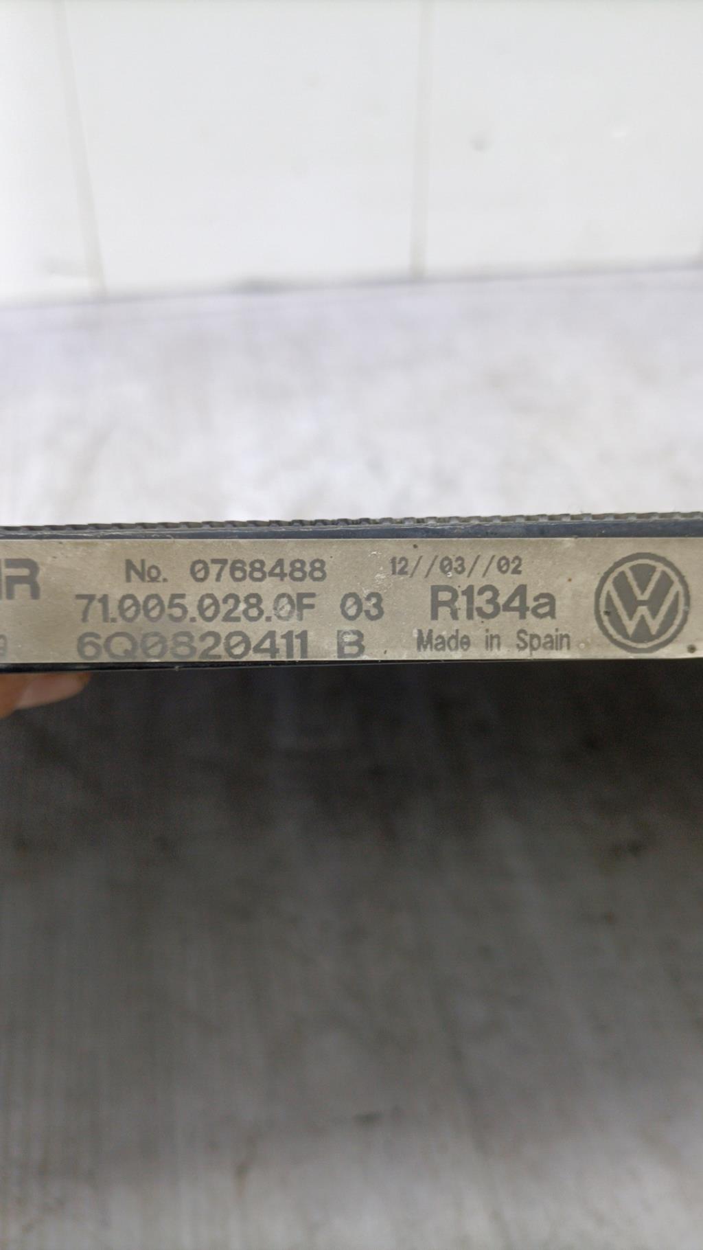 Condensatore clima VOLKSWAGEN POLO 4 PHASE 1 Diésel - 1