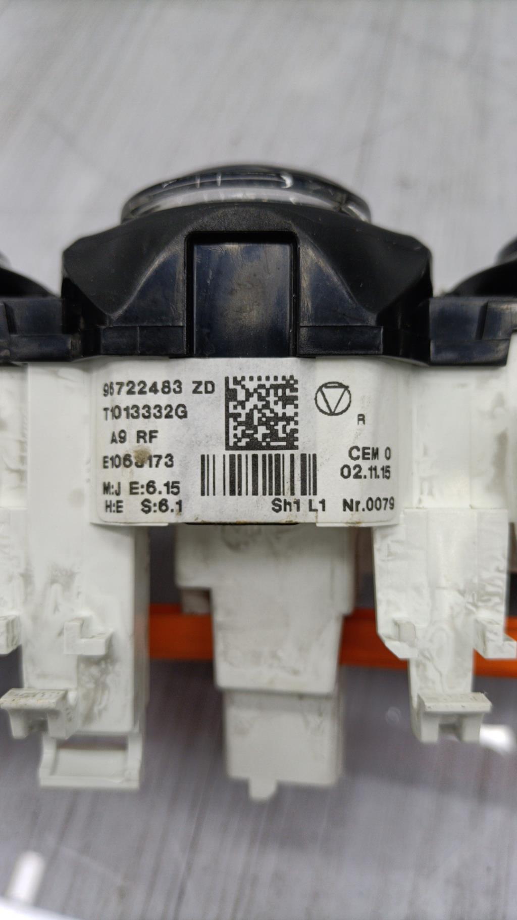 Commande chauffage PEUGEOT 208 1 PHASE 2 Diesel - 1