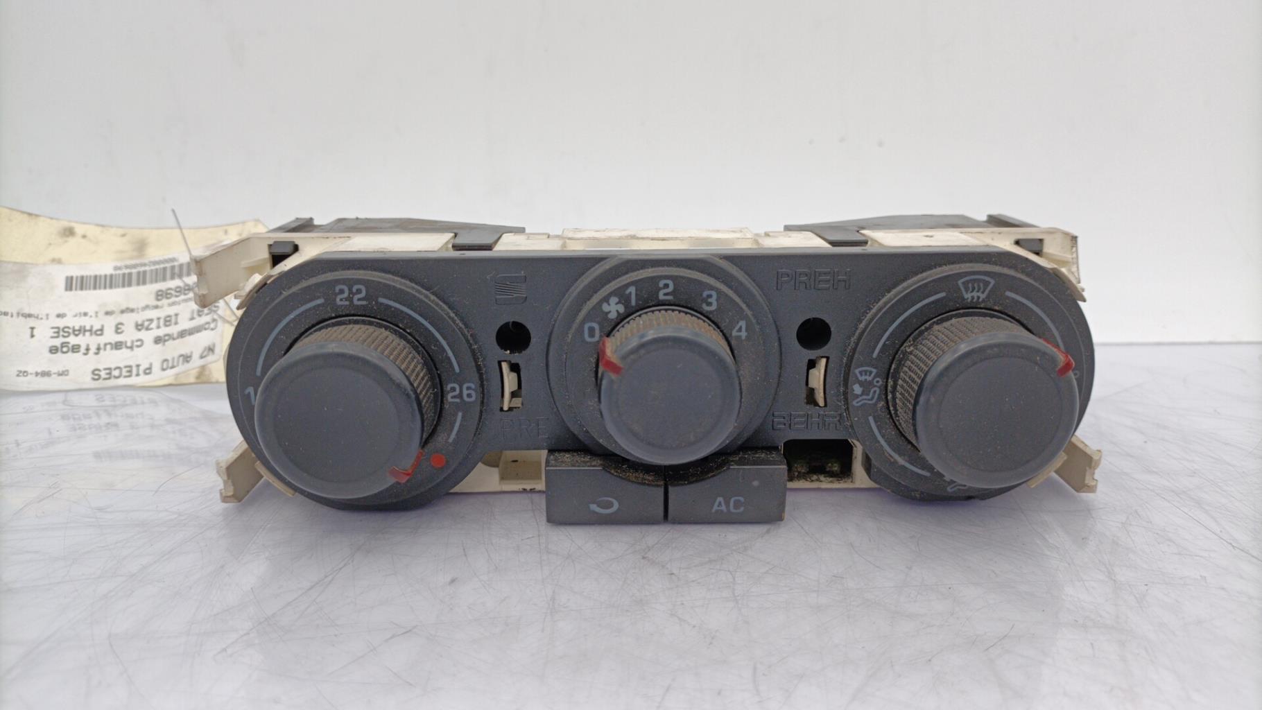 Commande chauffage SEAT IBIZA 3 PHASE 1 Diesel - 1