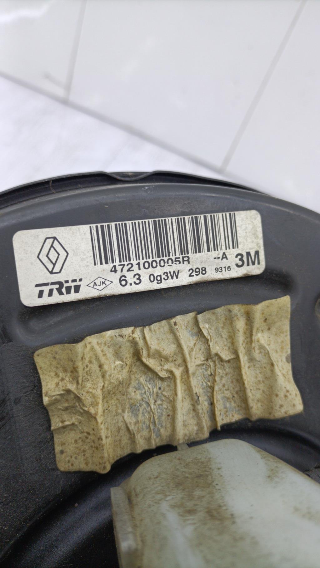 Mastervac RENAULT SCENIC 3 PHASE 1 Diesel - 1