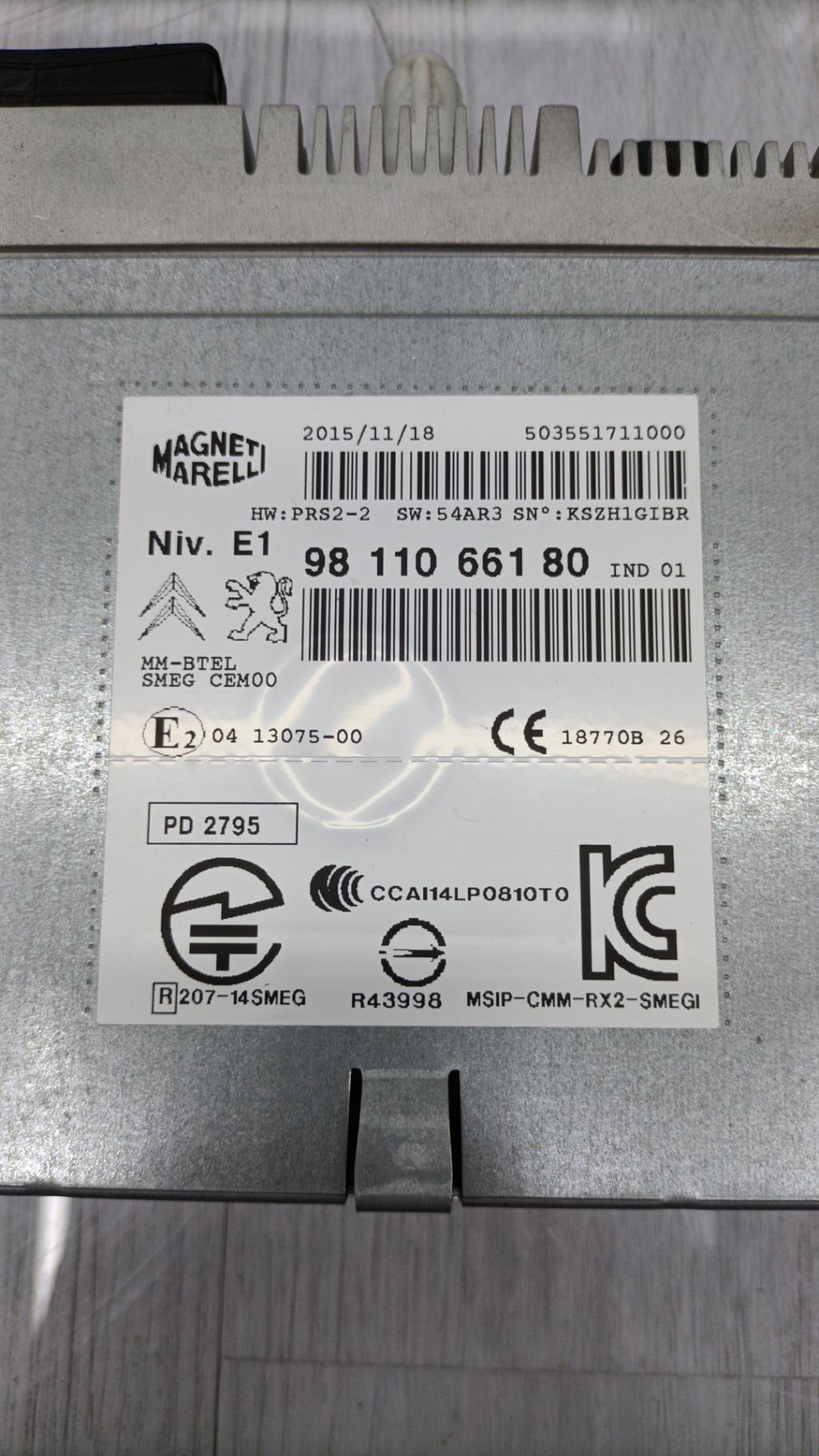 GPS PEUGEOT 208 1 PHASE 2 Diesel - 1