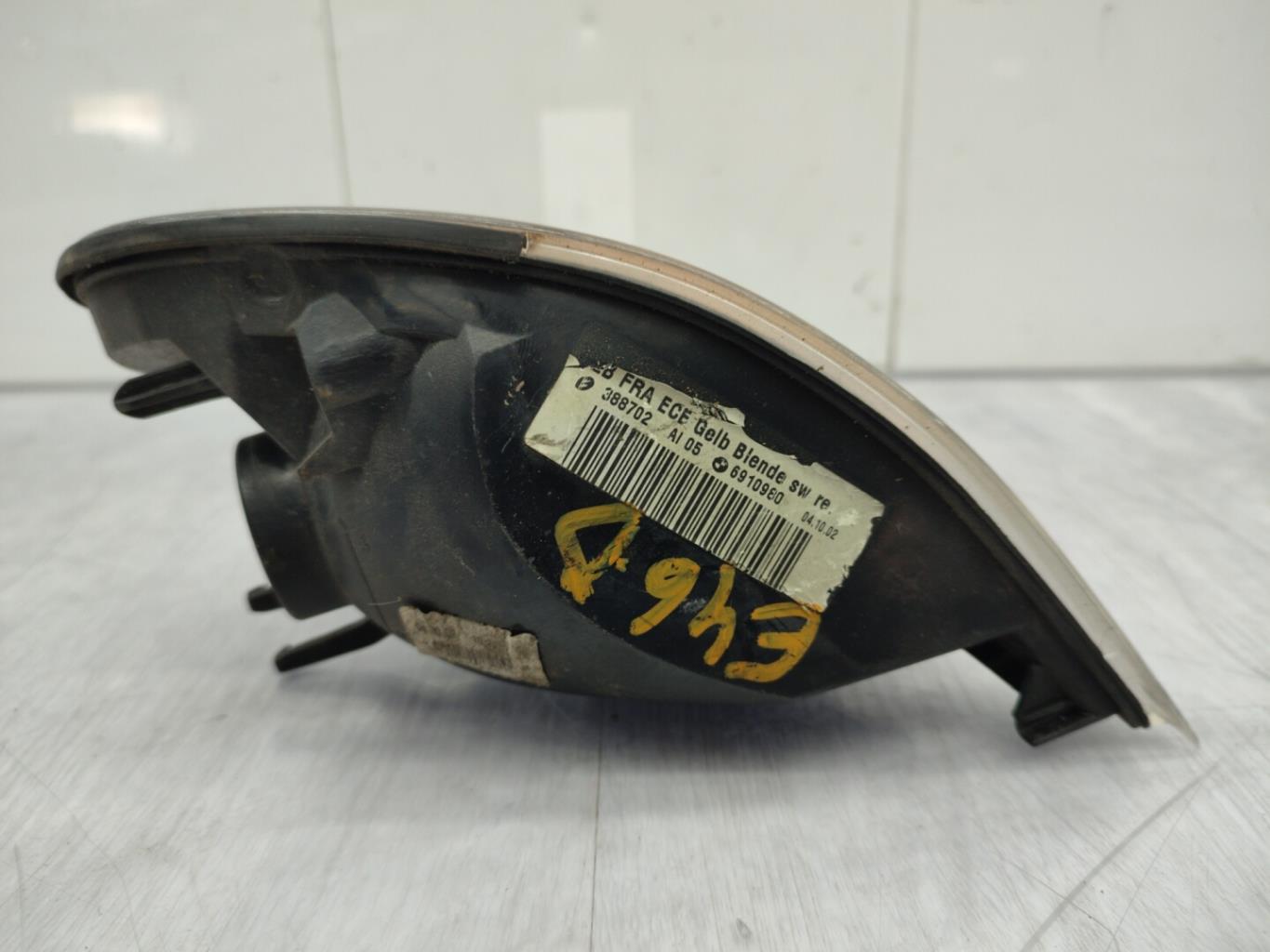 Optique avant secondaire droit (feux)(clignotant) BMW SERIE 3 E46  - 1