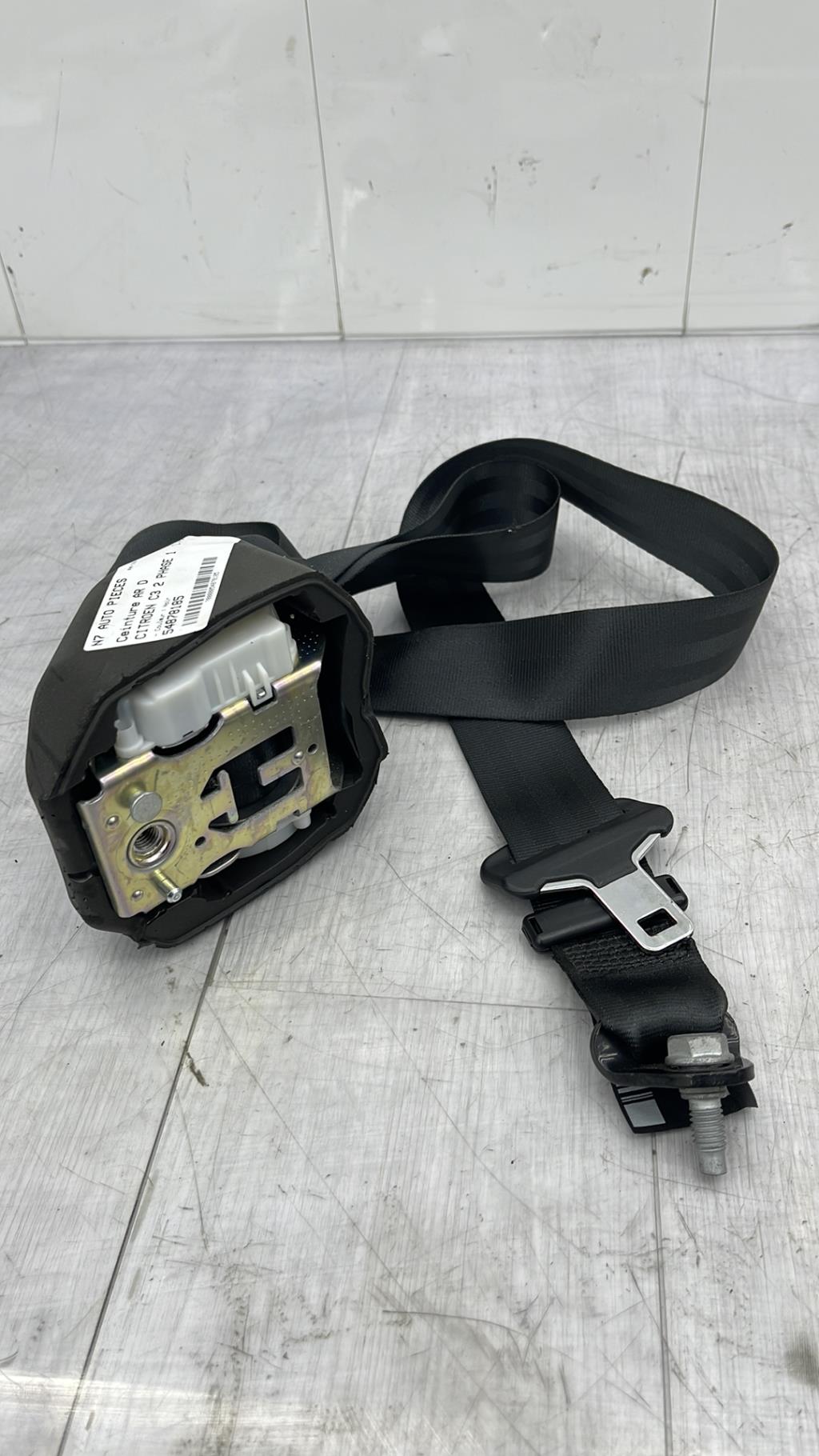 Cintura di sicurezza posteriore destra CITROEN C3 2 PHASE 1 Diésel - 1