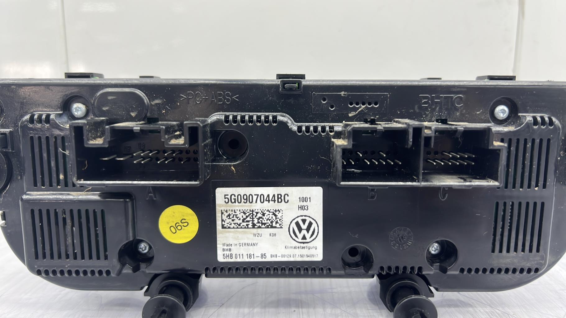 Commande chauffage VOLKSWAGEN GOLF 7 PHASE 1 Diesel - 1