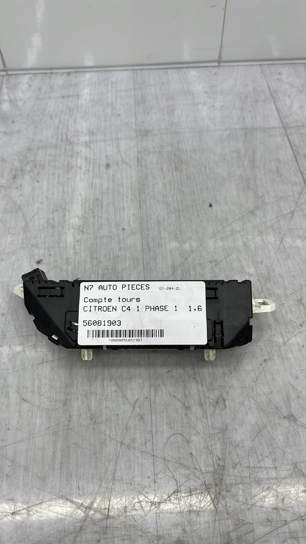 Compte tours CITROEN C4 1 PHASE 1 Diesel - 1