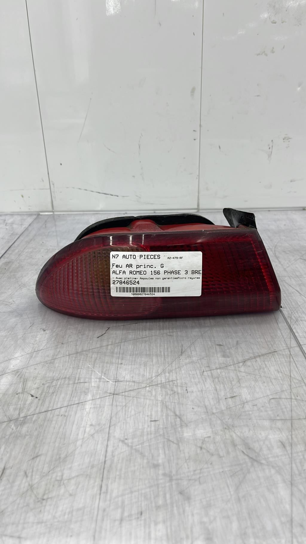 Fanale posteriore principale sinistro (luci) ALFA ROMEO 156 PHASE 3 BREAK Diésel - 1