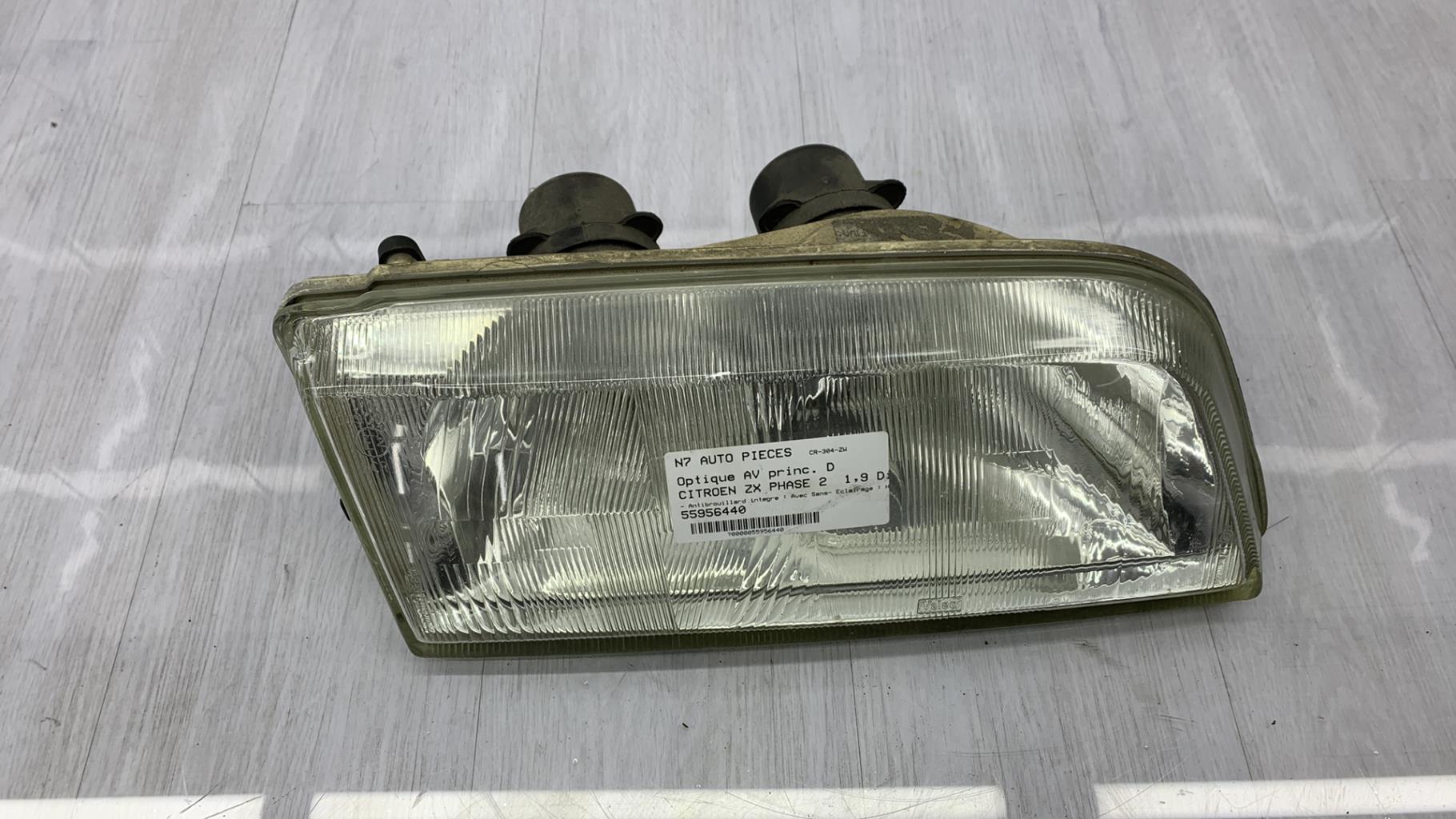 Gruppo ottico anteriore principale destro (luci)(faro) CITROEN ZX PHASE 2 Diésel - 1