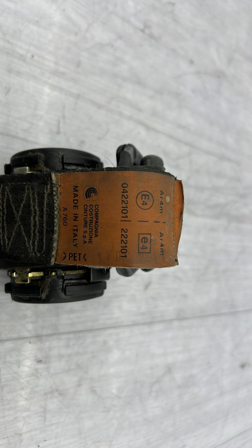 Cintura di sicurezza anteriore destra CITROEN JUMPER 1 Diésel - 1