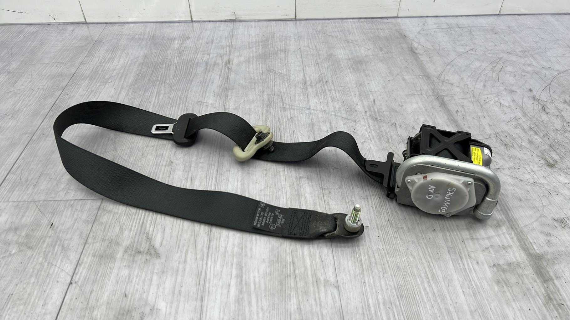 Cintura di sicurezza anteriore destra NISSAN NOTE 1 PHASE 1 Diésel - 1