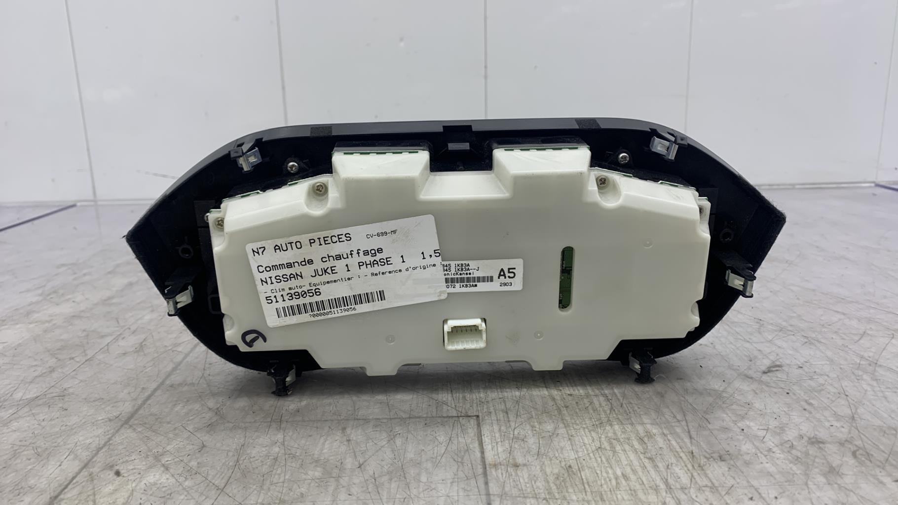 Commande chauffage NISSAN JUKE 1 PHASE 1 Diesel - 1