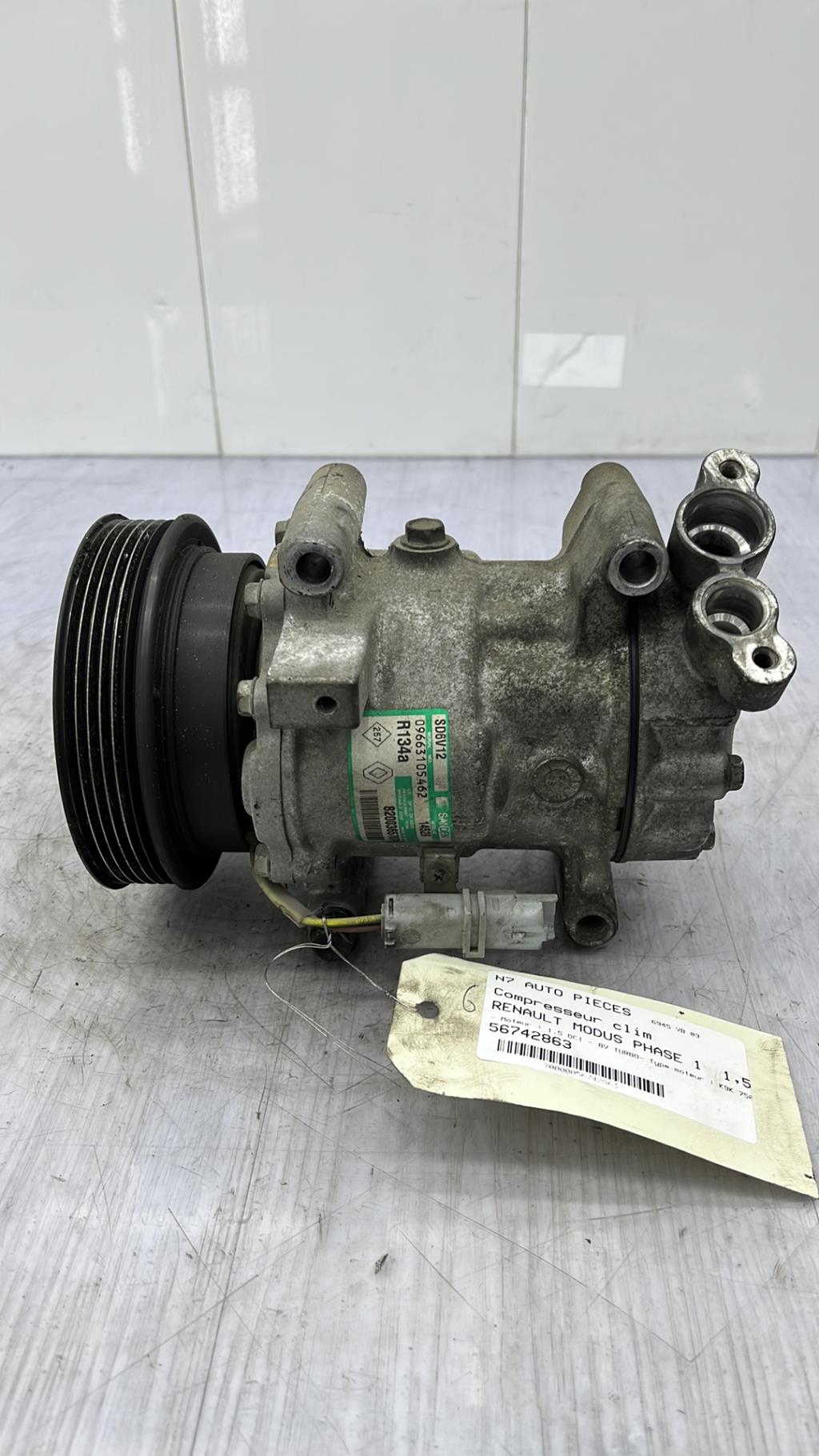 Compresseur clim RENAULT MODUS PHASE 1 Diesel - 1