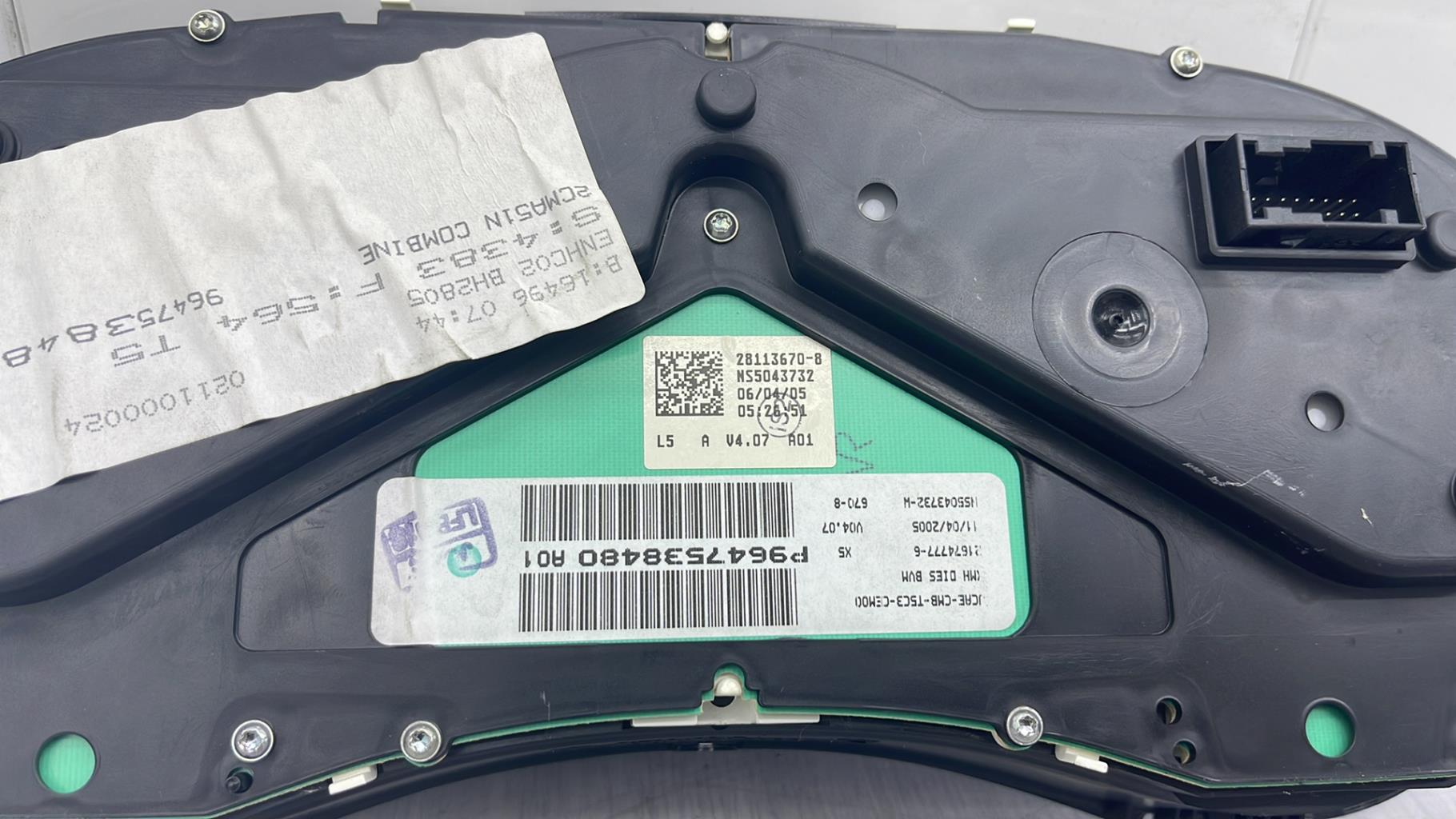 Compteur PEUGEOT 307 PHASE 1 BREAK Diesel - 1