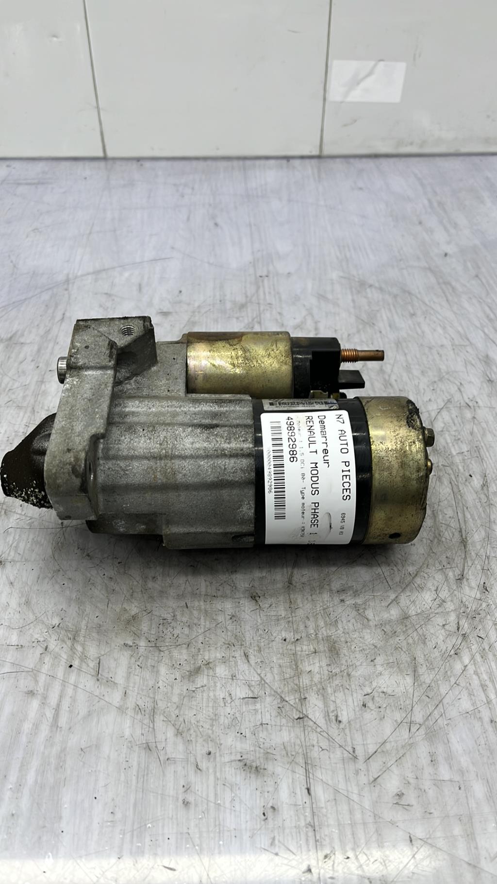 Demarreur RENAULT MODUS PHASE 1 Diesel - 1