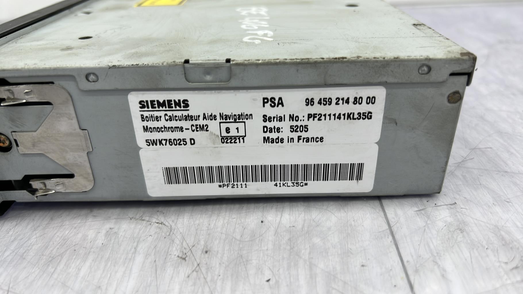 GPS CITROEN XSARA PICASSO PHASE 1 Diesel - 1