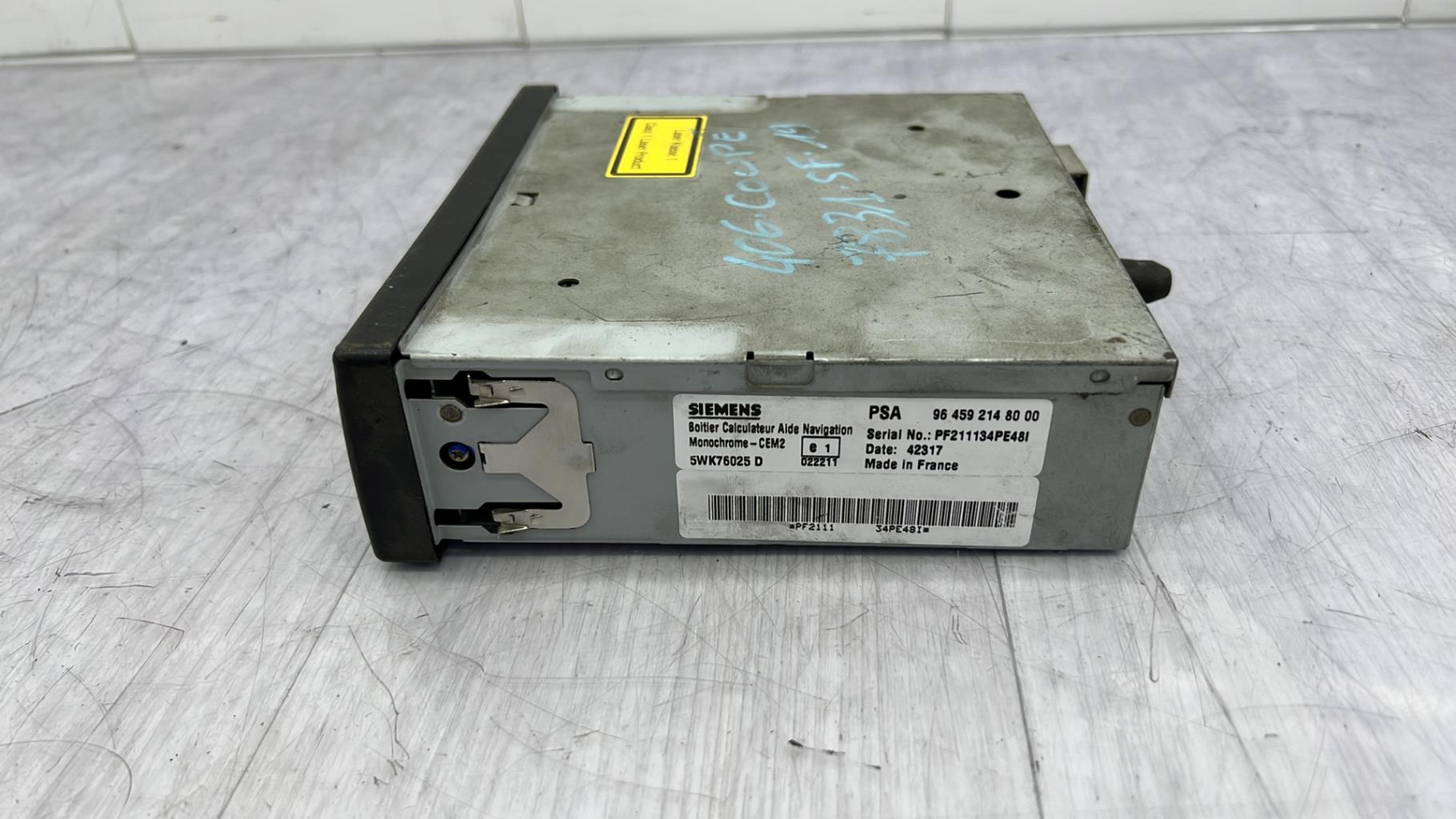 GPS PEUGEOT 406 COUPE Diesel - 1