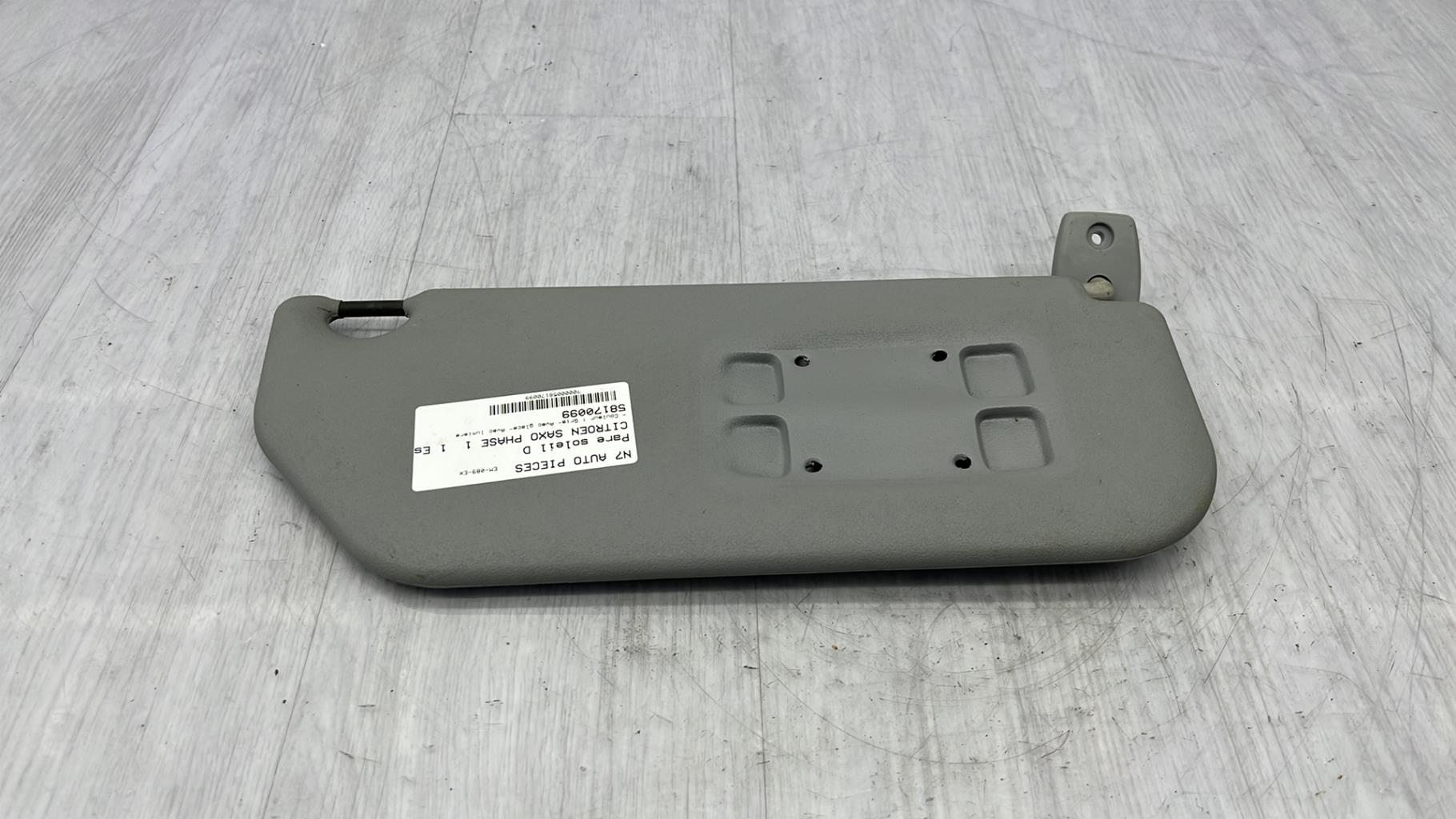 Visiera parasole destra CITROEN SAXO PHASE 1 Gasolina - 1