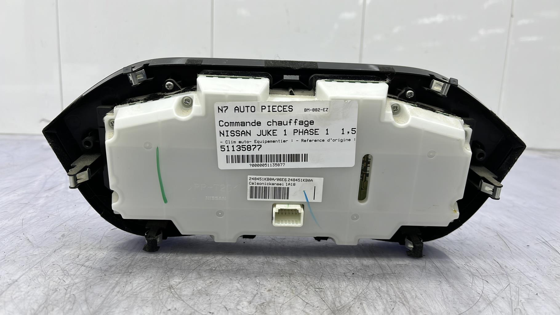 Commande chauffage NISSAN JUKE 1 PHASE 1 Diesel - 1