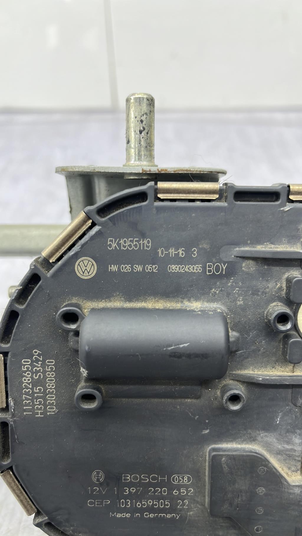 Motore tergicristallo anteriore VOLKSWAGEN GOLF 6 Gasolina - 1