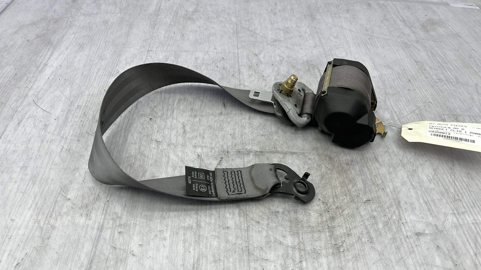 Cintura di sicurezza anteriore destra RENAULT CLIO 1 PHASE 2 Gasolina - 1