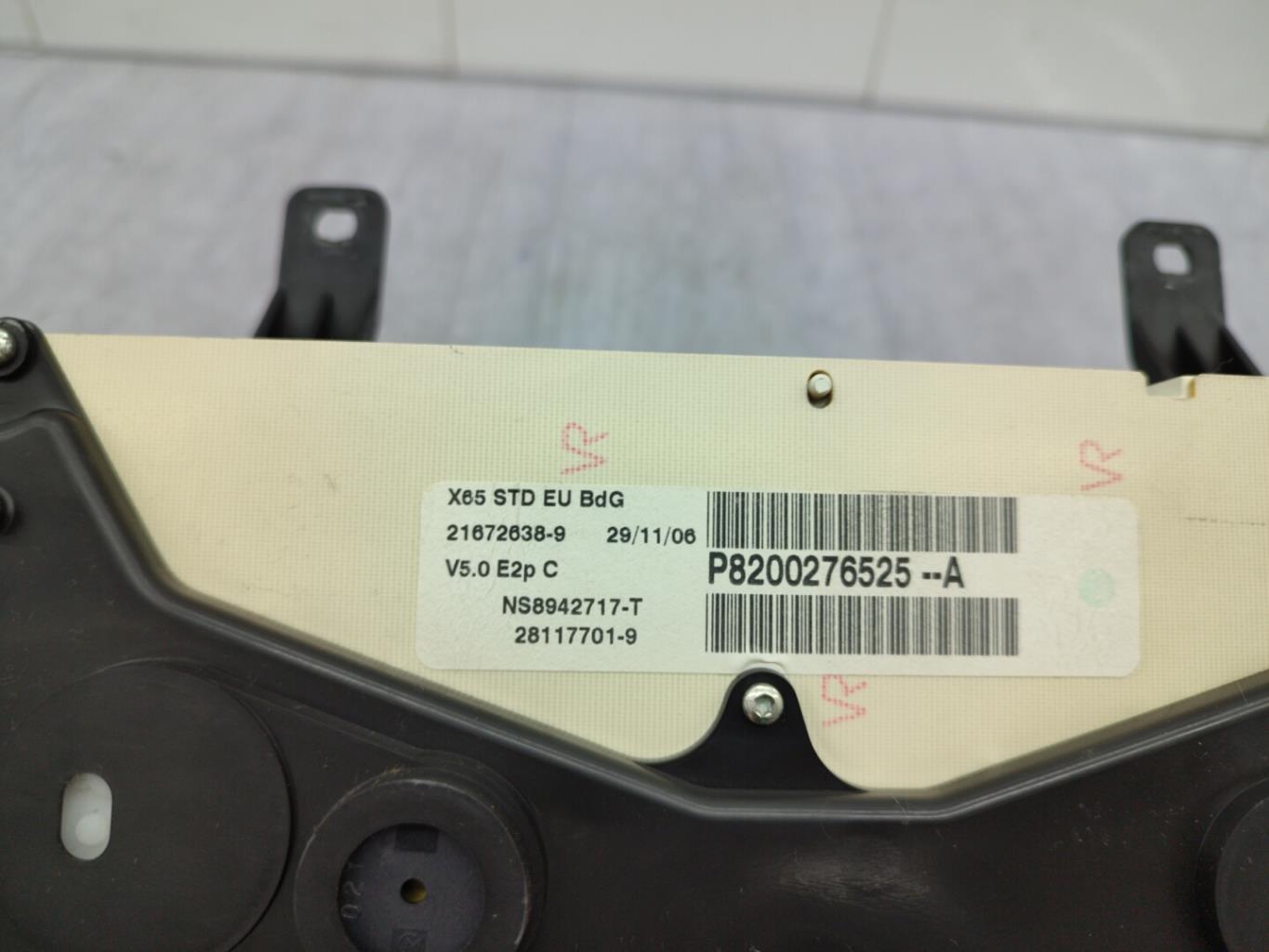 Compteur RENAULT CLIO 2 CAMPUS PHASE 1 Diesel - 1