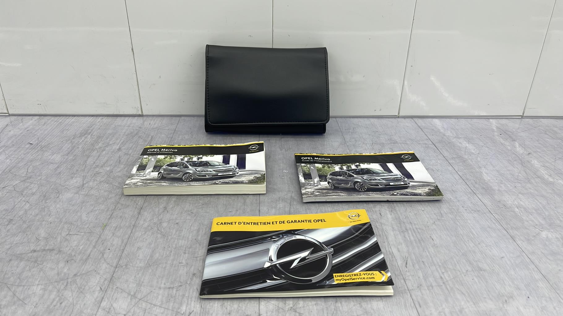 Notice d'utilisation OPEL MERIVA B PHASE 1 Essence - 1