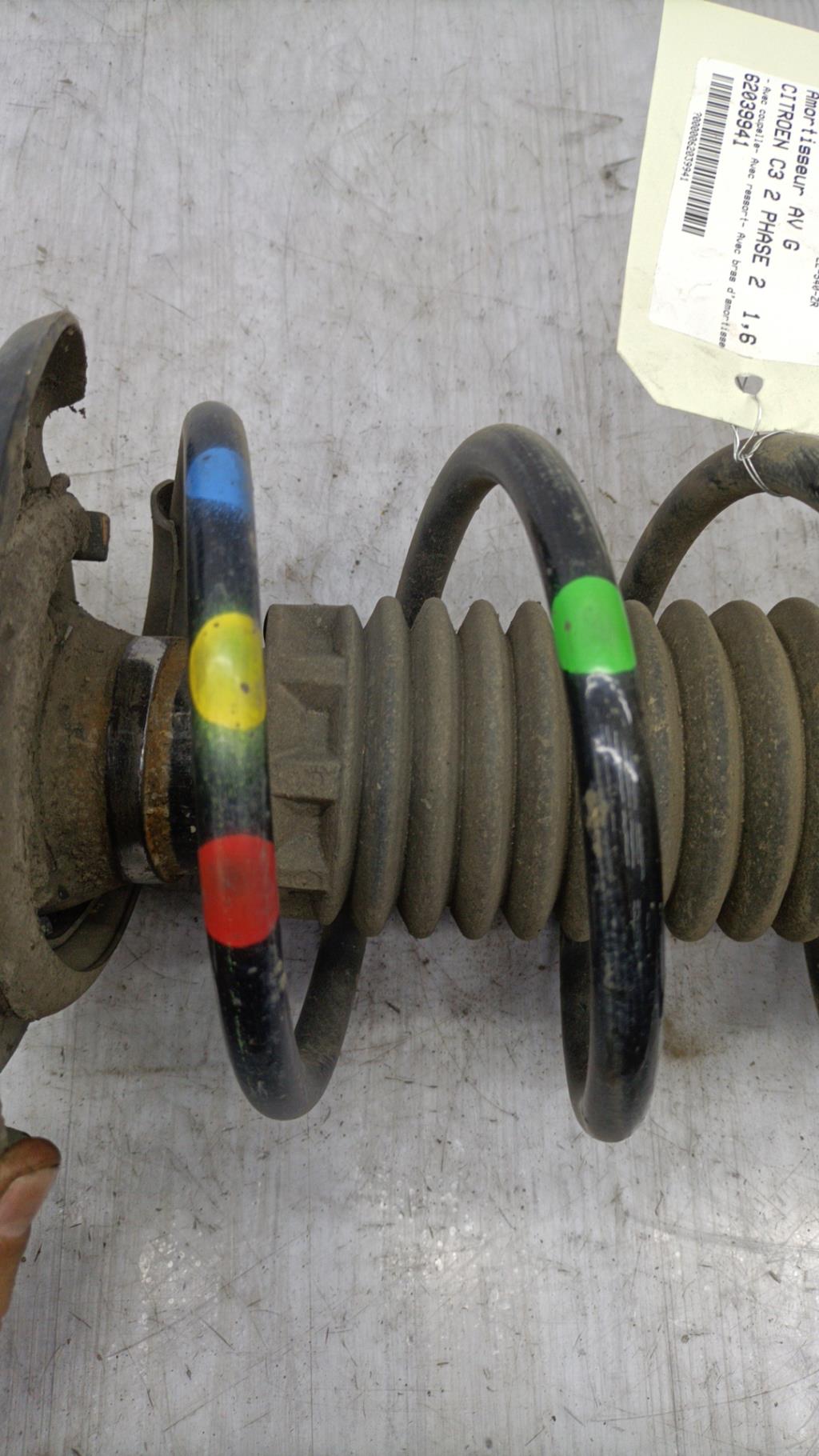 Ammortizzatore anteriore sinistro CITROEN C3 2 PHASE 2 Diésel - 1