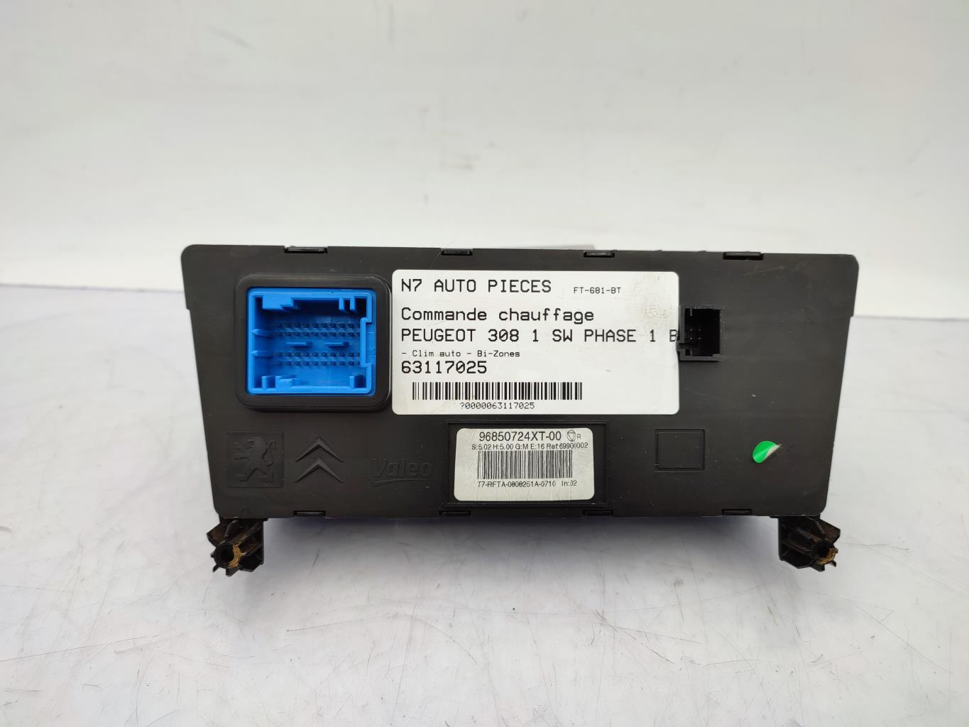 Commande chauffage PEUGEOT 308 1 SW PHASE 1 BREAK Diesel - 1