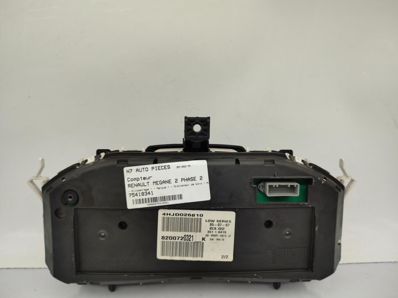 Compteur RENAULT MEGANE 2 PHASE 2 Diesel - 1