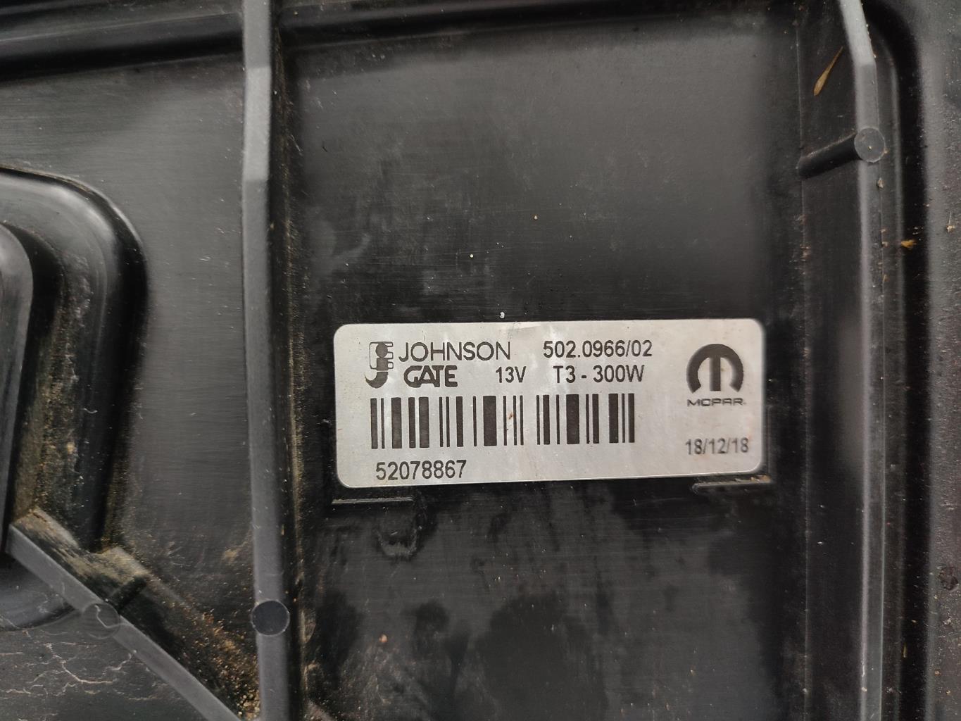 Motoventilatore radiatore JEEP RENEGADE PHASE 2 Gasolina - 1