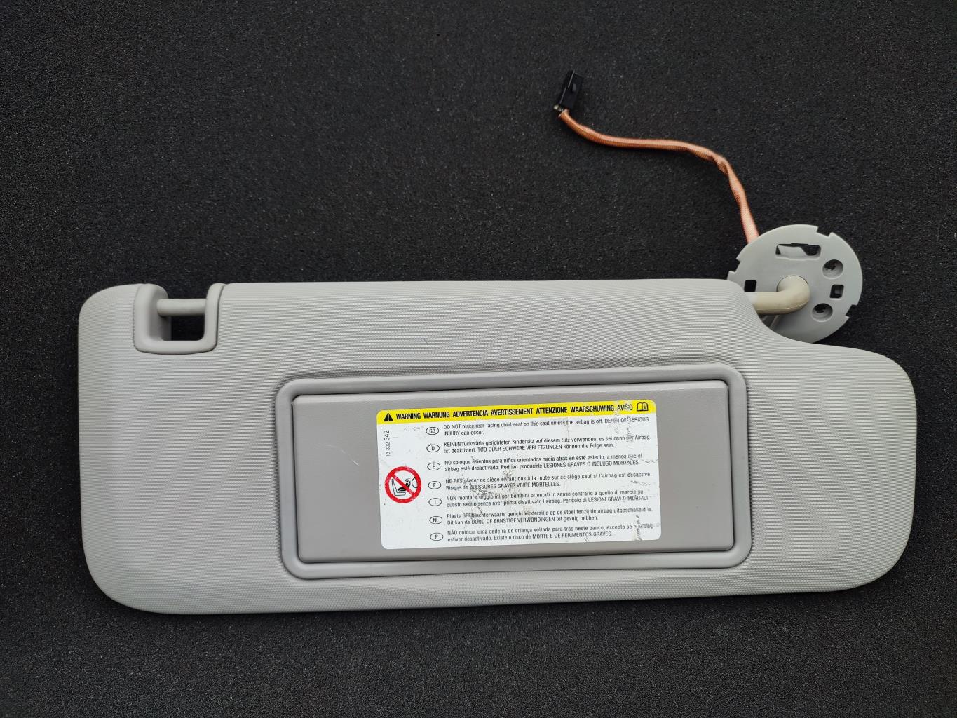 Visiera parasole destra OPEL ASTRA J PHASE 1 Diésel - 1