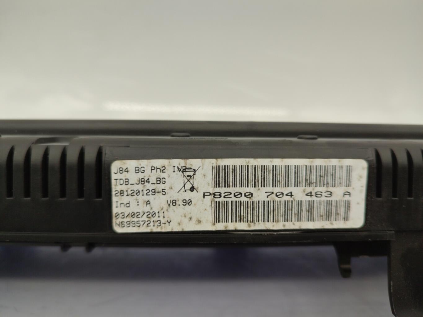 Compteur RENAULT SCENIC 2 PHASE 1 Diesel - 1