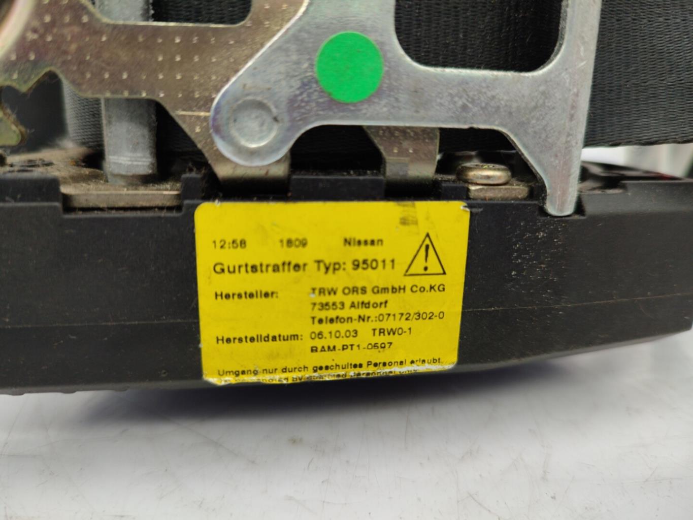 Cintura di sicurezza anteriore destra NISSAN MICRA 3 PHASE 1 Gasolina - 1