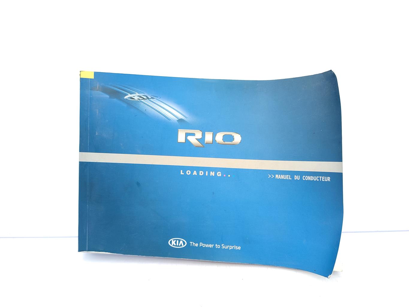 Notice d'utilisation KIA RIO 3 PHASE 1 Diesel - 1