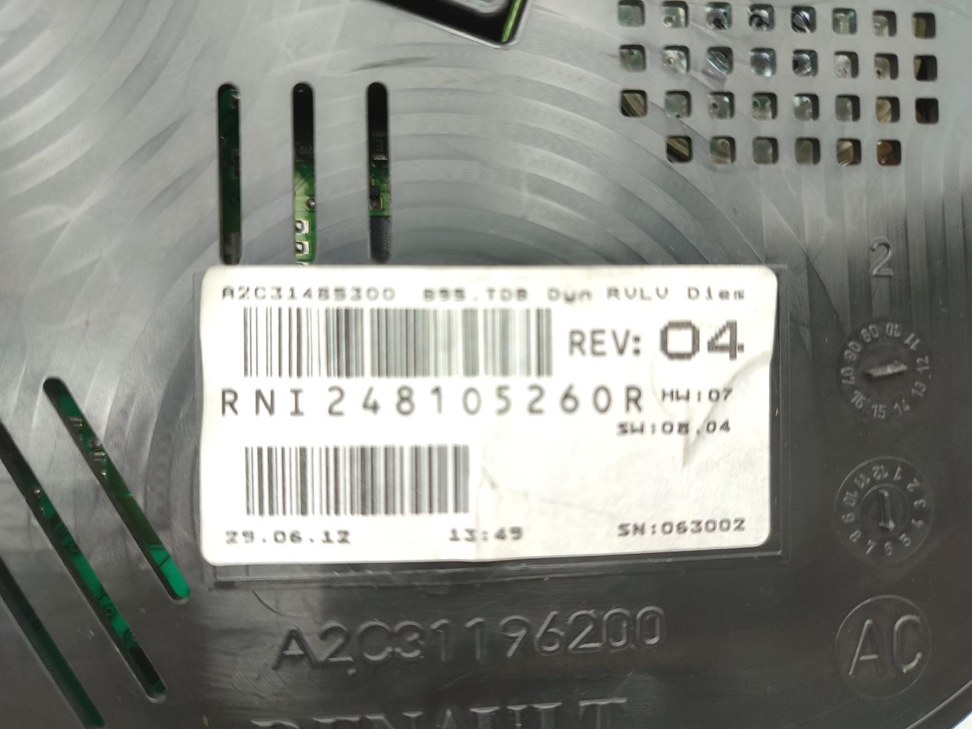 Compteur RENAULT MEGANE 3 PHASE 2 BREAK Diesel - 1