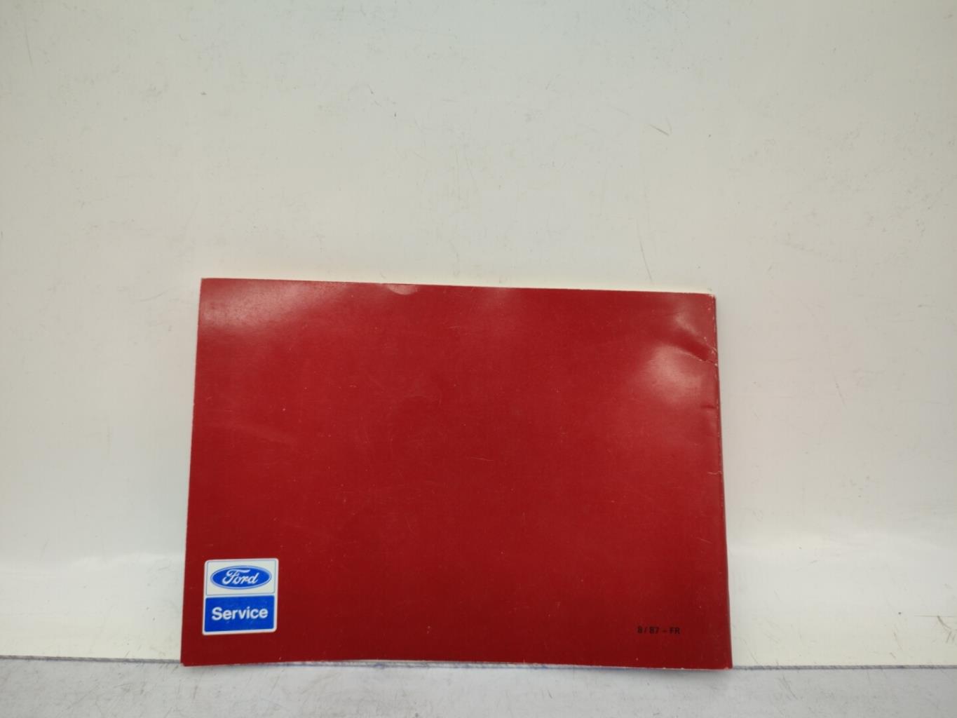 Notice d'utilisation FORD TRANSIT 2 PHASE 1  - 1