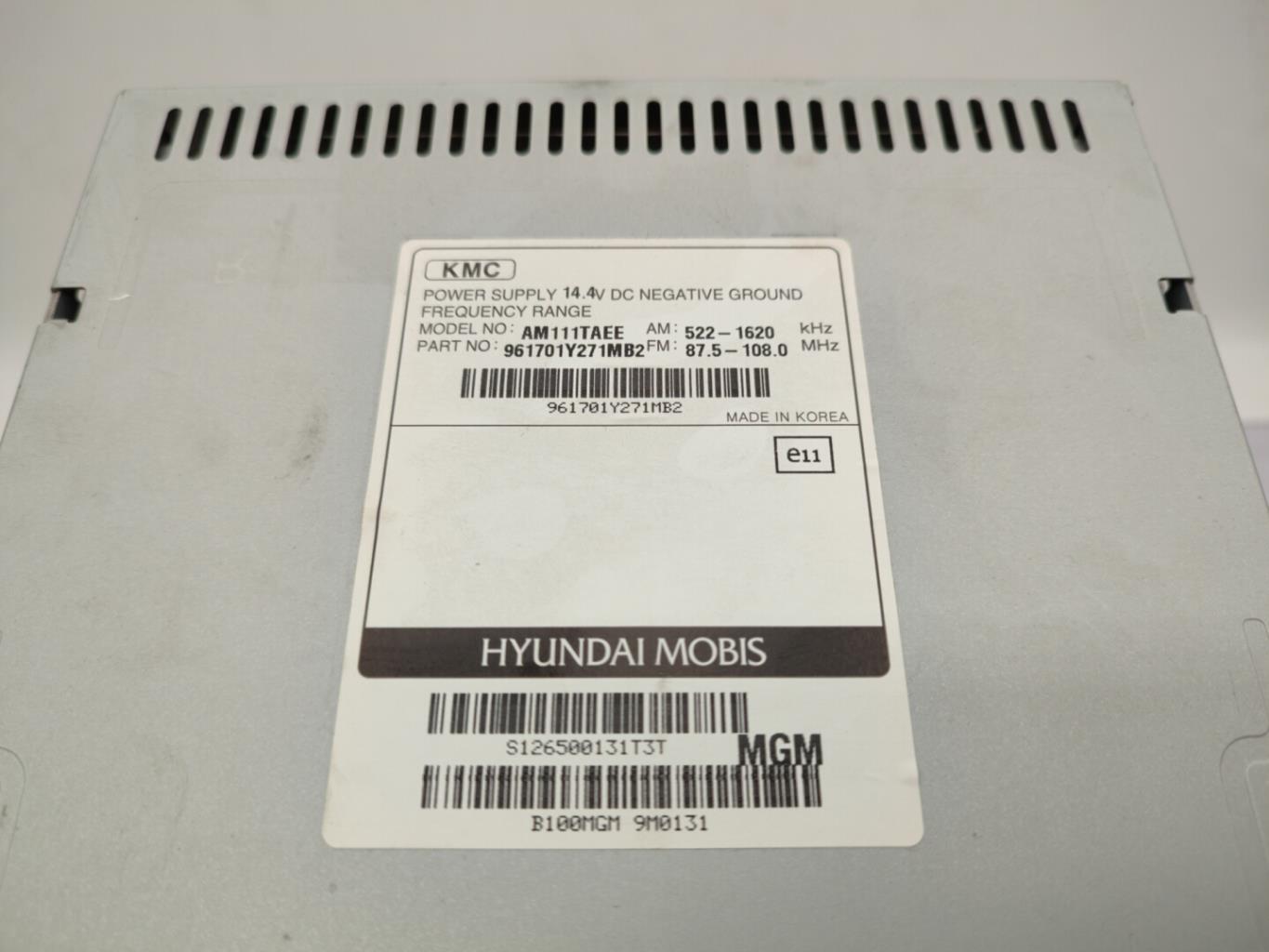 Autoradio originale KIA PICANTO 2 PHASE 1 Gasolina - 1
