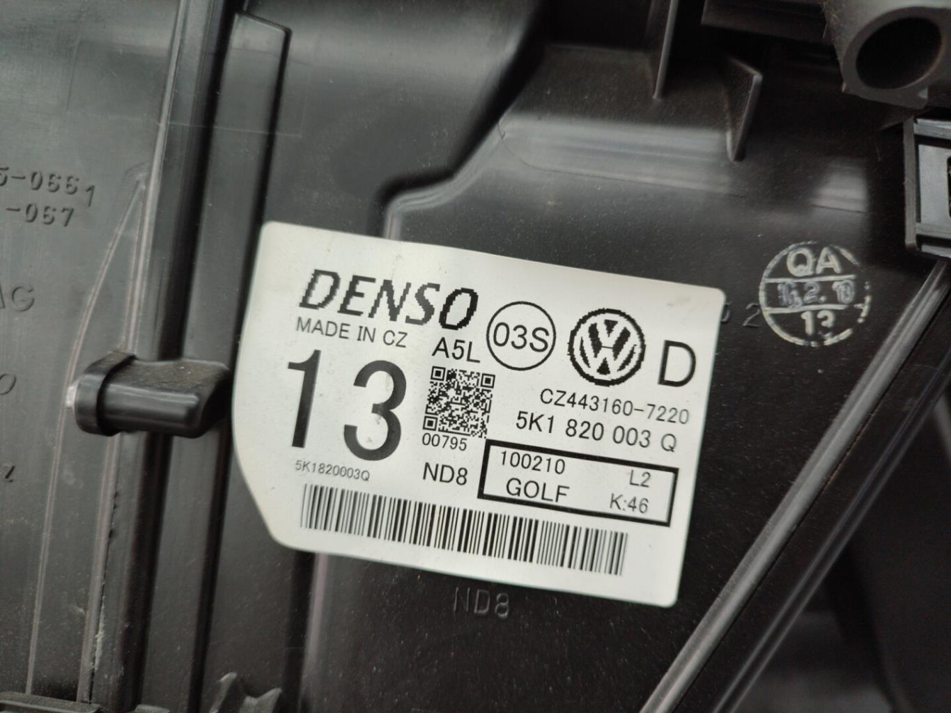 Blocco riscaldamento VOLKSWAGEN GOLF 6 Diésel - 1