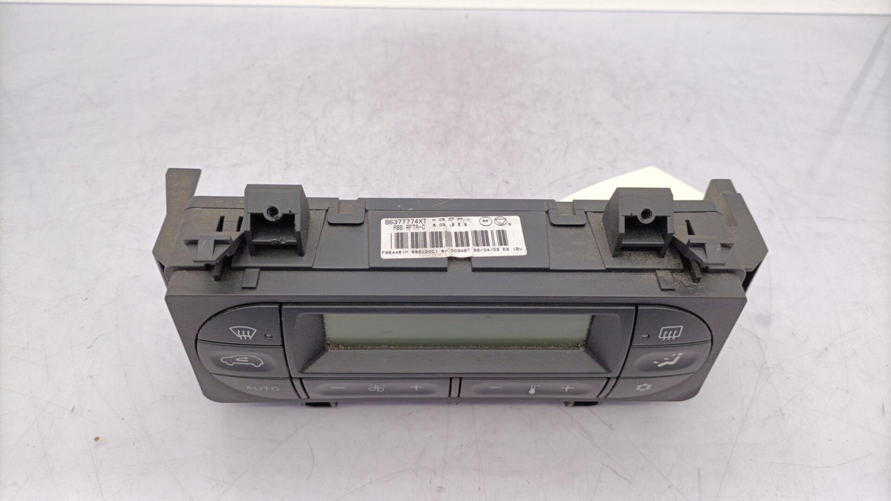 Commande chauffage CITROEN C3 1 PHASE 1 Essence - 1