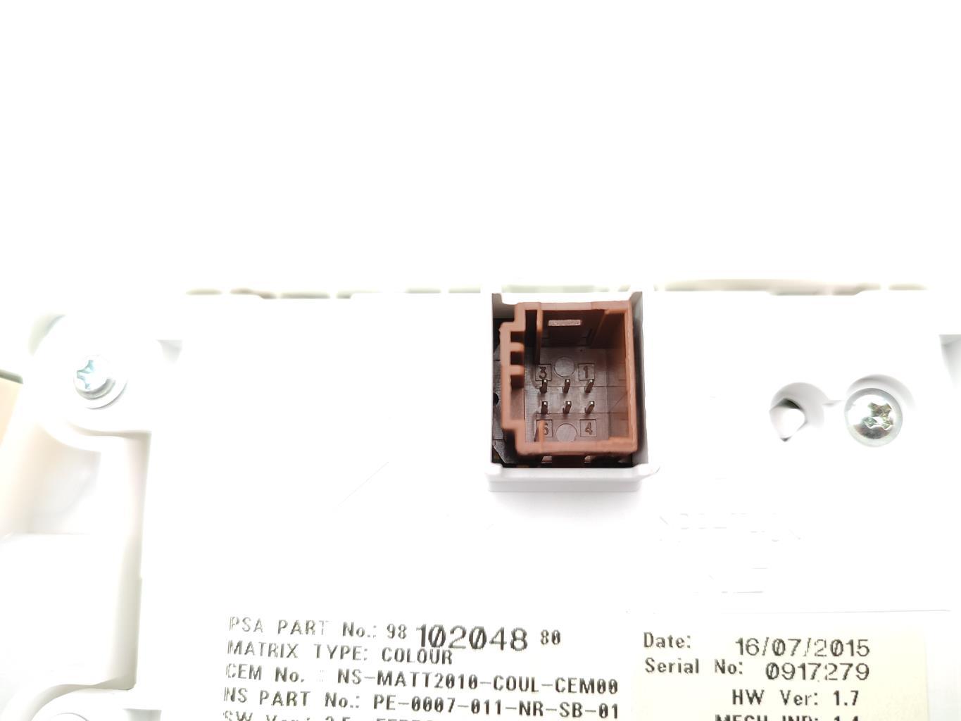Compteur PEUGEOT 2008 1 PHASE 1 Essence - 1