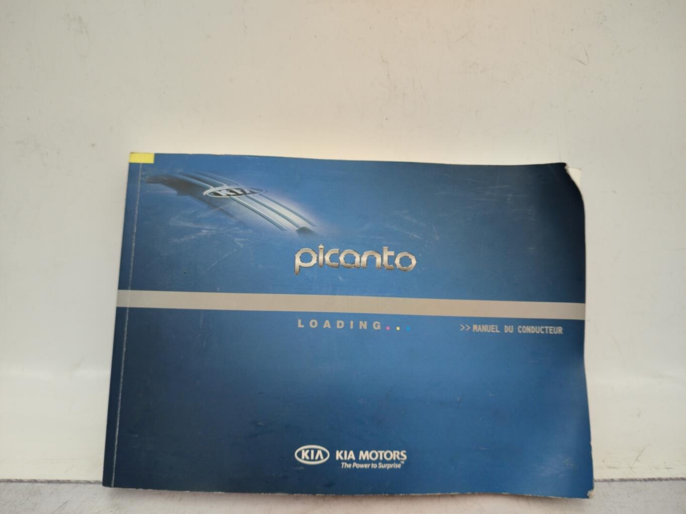 Notice d'utilisation KIA PICANTO 2 PHASE 1 Essence - 1