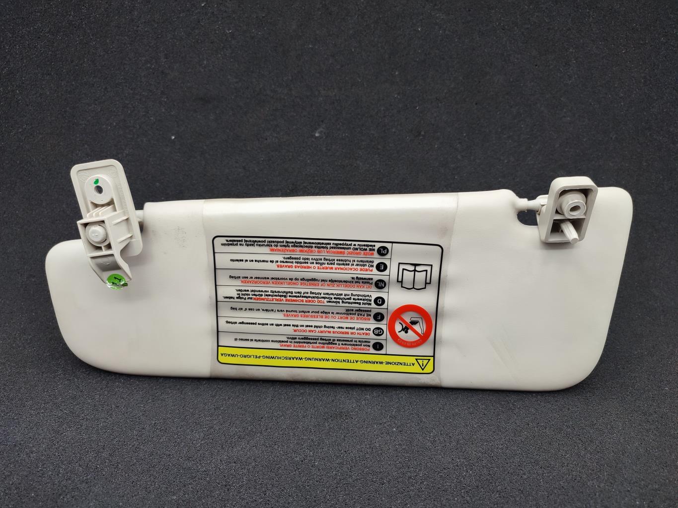 Visiera parasole destra FIAT 500 2 CABRIO PHASE 1 Gasolina - 1